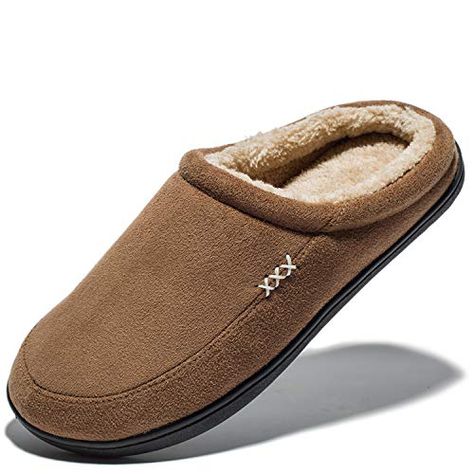 Mens Moccasin Slippers, Indoor Outdoor Slippers, Suede Clogs, Shoes Design, Winter Slippers, Outdoor Slippers, Soft Slippers, Casual Slippers, House Shoes