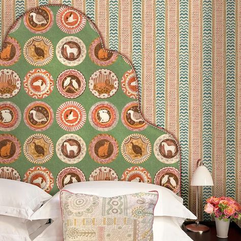 ‘Wriggle Room’, GP & J Baker Kit Kemp, Colourful Style, Gp&j Baker, Wallpaper Direct, Wallpaper Calculator, Made To Measure Curtains, Room Wallpaper, Colour Combinations, Home Wallpaper