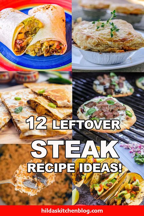 Are you looking for recipe using leftover steak? In this post, I'll share 12 creative leftover steak recipes that are both easy and delicious! Recipes Using Leftover Steak, Leftover Steak Recipes Easy, Leftover Filet Mignon, Leftover Steak Ideas, Using Leftover Steak, Steak Recipe Ideas, Grilled Ribeye Steak Recipes, Assyrian Recipes, Smoked Pizza