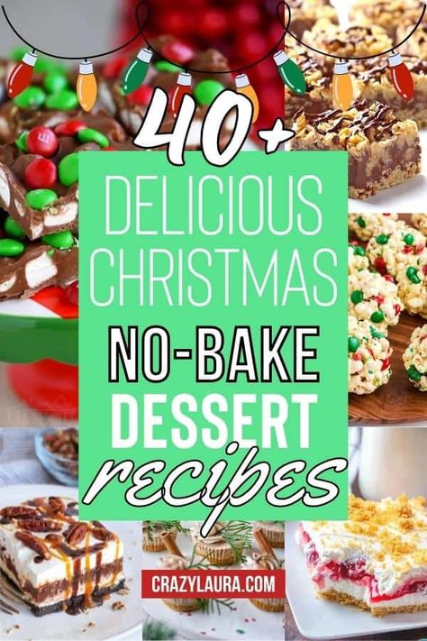 Fast Christmas Desserts, Cheap Christmas Desserts, Christmas No Bake, No Bake Christmas Desserts, December Desserts, Easy Xmas Dessert, Christmas Desert Recipes, Quick Christmas Dessert, Winter Desserts Easy