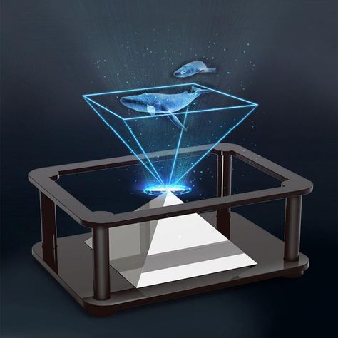 Hologram Projection, Holographic Projection, Steam Toys, Holographic Displays, Physics Experiments, 3d Hologram, 3d Holographic, Scientific Experiment, Image 3d