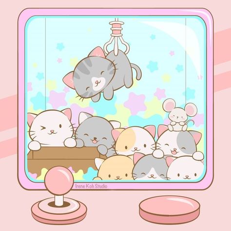 Cute Claw Machine Drawing, Claw Machine Doodle, Claw Machine Illustration, Claw Machine Drawing, Claw Machine Art, Kawaii Claw Machine, Claw Machine Aesthetic, Cute Claw Machine, Frame Inspiration