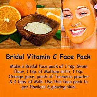 Vitamin C Face Mask, Face Skin Care Routine, Natural Skin Care Remedies, Good Skin Tips, Skin Care Face Mask, Face Pack, Beauty Tips For Glowing Skin, Perfect Skin Care Routine, Natural Skin Care Routine