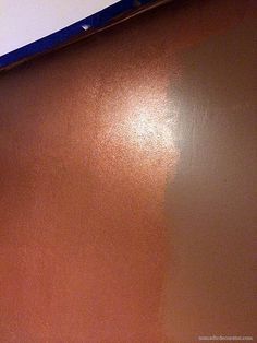 Sw Chivalry Copper, Copper Painted Walls, Copper Feature Wall, Copper Wall Paint, Copper Accent Wall, Copper Decor Living Room, Bronze Bedroom, Home Decor Magazine, Metallic Paint Walls