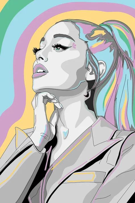 Ariana Grande Painting, Pretty Bottles, Pop Up Card Templates, Wpap Art, Wood Canvas, Definition Prints, Dark Backgrounds, Not Mine, Classic Art