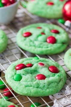 Grinch Cookies, Grinch Party, The Recipe Critic, Recipe Critic, Dessert Party, Holiday Cookie Recipes, Christmas Food Desserts, Drop Cookies, Xmas Cookies