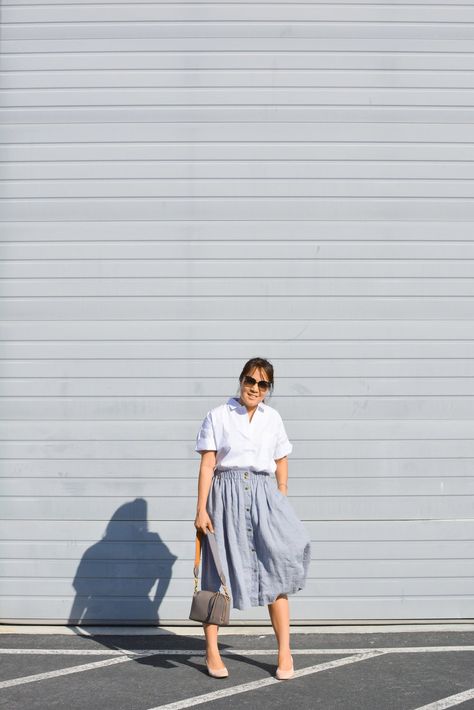 Not Perfect Linen, Summer Styling, Slow Fashion Brands, Summer Ideas, Spring Outfits Women, Linen Skirt, Not Perfect, Linen Dresses, Linen Clothes