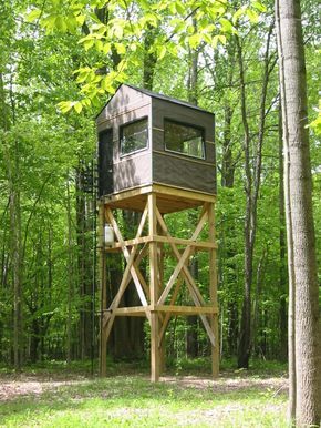 custom built hunting cabins | new STEALTH S-3 is part of our XTREME EDITION SERIES; we custom build ... Deer Blind Plans, Hunting Cabins, Tree Stand Hunting, Deer Hunting Stands, Hunting Shack, Shooting House, Deer Stand Plans, Hunting Stands, Deer Blind