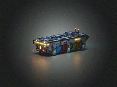 Sci Fi Cargo Truck, Cargo Spaceship Concept Art, Space Engineers Game Ships Design, Mining Spaceship, Space Engineers Game, Cargo Spaceship, Scifi Building, Sci Fi Ship, Future Technology Concept