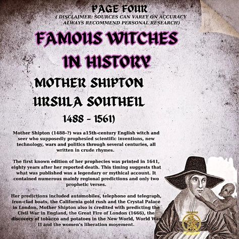 Forget the pointy hats and broomsticks (although, those are pretty cool too). These history-making witches were healers, rebels, and downright badass women who defied expectations. We're talking about Alice Kyteler, the first woman accused of witchcraft in Ireland, who used her knowledge of herbs to challenge the male-dominated medical field. Or La Voisin, the French fortune teller who became entangled in a royal poisoning scandal (spoiler alert: it didn't end well for her). ☠️ These are... The History Of Witchcraft, Historical Witches, Wicca History, History Of Witches, History Of Witchcraft, Famous Witches, Witchcraft History, Scientific Inventions, Witch History