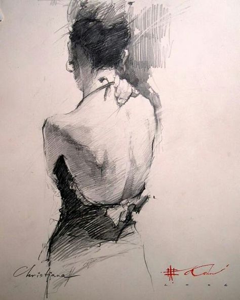 Andre Kohn Andre Kohn, White Drawing, Figure Sketching, 수채화 그림, 인물 드로잉, Black And White Drawing, Life Drawing, A Drawing, Pencil Art