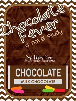 Chocolate Fever: A Novel Study Second Grade Books, Chocolate Fever, Predicting Activities, The Chocolate Touch, Hope King, Teacher Tricks, Teacher Crafts, Vocabulary Book, Teacher Craft