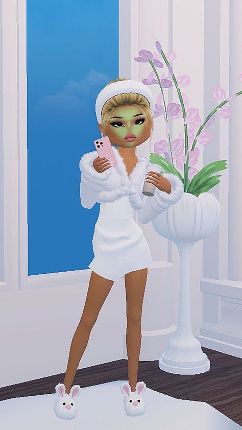 Self Care Day Dress To Impress, Dti Outfit Ideas Theme Self Care Sunday, Dti Outfit Idea Self Care Sunday, Dress To Impress Outfits Selfcare Sunday, Self Care Outfit Dress To Impress, Dti Theme Self Care Sunday, Dress To Impress Theme Selfcare Sunday, Self Care Sunday Dti Outfit, Spa Day Dti Fits