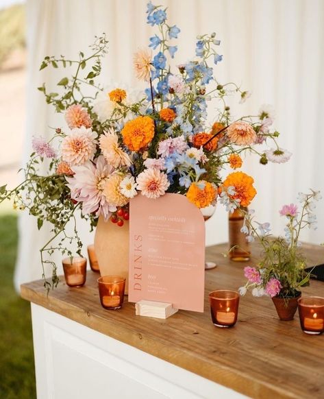 Table Decorations Ideas, May Weddings, June Wedding, Future Wedding Plans, Garden Party Wedding, Wedding 2024, Wedding Table Decorations, Wildflower Wedding, Wedding Mood Board