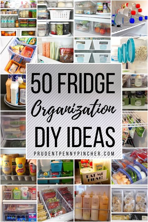 Save space and time looking for ingredients with these clever fridge organization ideas. From snack organization to freezer organization, there are plenty of cheap DIY organizing ideas to choose from. Diy Fridge Organization, Snack Organization, Diy Organizing Ideas, Fridge Organization Ideas, Chest Freezer Organization, Diy Pantry Organization, Diy Organizing, Snack Organizer, Dollar Store Diy Organization