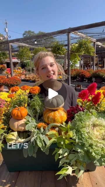 Needmore Farms | Gardening, and DIY on Instagram: "Nothing brings more joy than a massive fall planter with pumpkins… trust me 🎃 

#garden #gardening #needmorefarms #gardentips #flowers #plants #fall #fallflowers" Fall Planters, Farm Gardens, Fall Flowers, Gardening Tips, Outdoor Gardens, Flowers, Plants, Instagram