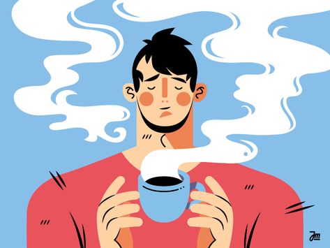 Coffee vector people men illustration heads hair face eyes dark character design coffee animation Caffeine Illustration, Man Illustration Character, Dark Character Design, Coffee Animation, Dark Character, Men Illustration, Vector Illustration People, Illustration Man, Fotografi Bawah Air