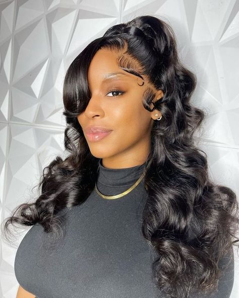 21st Birthday Hairstyles, Women Skin Care, Black Women Hair, Weave Ponytail Hairstyles, Sleek Ponytail Hairstyles, Frontal Wig Hairstyles, Birthday Hairstyles, Bridal Hair Inspiration, Quick Weave Hairstyles