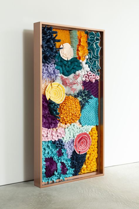 Natalie Wong spends three months creating 'fantasy' 3D coral artwork made entirely from colourful paper | Creative Boom Coral Artwork, New Orleans Museums, Dark Artwork, School Of Visual Arts, Canvas Drawings, Paper Artwork, Unique Paintings, Creative Industries, Mixed Media Artists