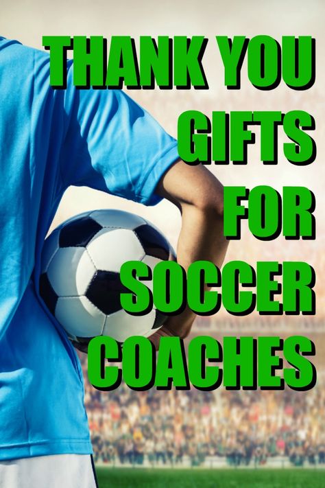 Looking to say Thank You to a soccer coach who was exceedingly patient with your young'uns this season? Check out this list. | Gift Ideas for Soccer Coaches | How to Thank a Soccer Coach | End of Season Presents | Christmas Presents for Soccer Coach Coach Presents, Soccer Team Gifts, Soccer Drills For Kids, Coach Appreciation Gifts, Soccer Coach Gifts, Soccer Season, Soccer Coach, Presents Christmas, Soccer Practice