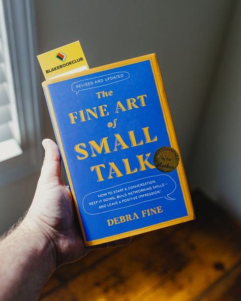 Blake | Nonfiction Book Reviews on Instagram: "If you have poor communication skills, read this useful book. 😩  The Fine Art of Small Talk is one of my favorite books on communication.   @finedebra equips you with the skills, and improving your conversational skills will improve your quality of life.   Have you read this book yet? 🤔  #communication #communicationskills #communicationtips #smalltalk #selfhelpbooks #nonfictionbooks" Books For Communication Skills, Books On Communication, Poor Communication, Communication Book, Improve Communication Skills, My Favorite Books, Recommended Books, Corporate Communication, Recommended Books To Read