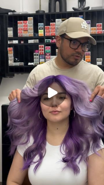 Pastel Purple Hair, Pravana Vivids, Lilac Hair, Pulp Riot, Lavender Hair, Spring Hairstyles, April 11, Pastel Purple, Hair Transformation