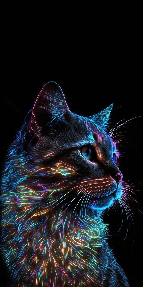 Cat Phone Wallpaper, Iphone Dynamic Wallpaper, Iphone Wallpaper Hd Nature, Black Cat Art, Abstract Art Wallpaper, Dark Phone Wallpapers, Art Gallery Wallpaper, Phone Wallpaper For Men, Phone Wallpaper Design