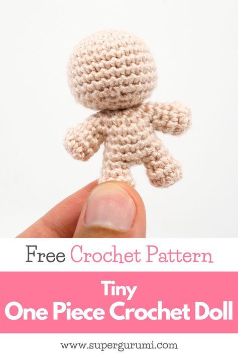 Lol Doll Crochet Pattern, Amigurumi Pattern No Sew, No Sewing Amigurumi, Luma Crochet Pattern Free, Mini Voodoo Doll Crochet Pattern Free, Crochet Amigurumi Free Patterns Doll, Amigurumi No Sew Pattern, Aragumi Crochet Patterns, Minigurumi Free Pattern