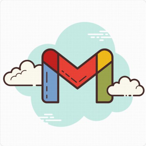 Cute Gmail Icon, Free Logos, Cloud Theme, Free Icons Png, Icon Download Free, Mail Icon, Find Logo, Cloud Icon, Miraculous Wallpaper