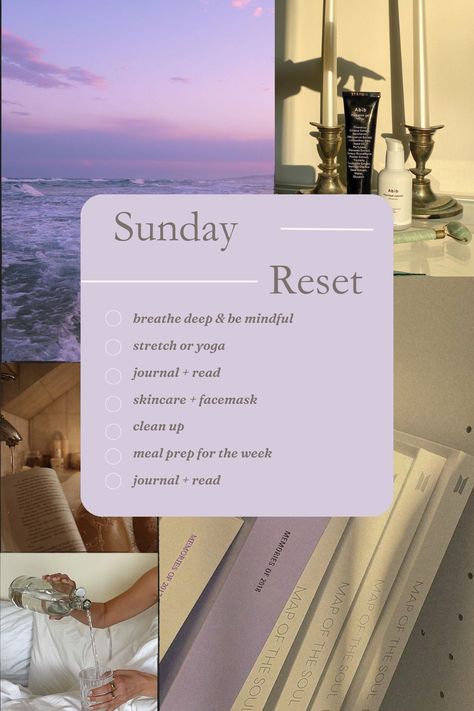 This Sunday reset guide will help you create a routine that lasts and one that will inspire motivation in your lives. Sunday Reset Routine Aesthetic, Sunday Reset Aesthetic, Reset Sunday, Reset Checklist, Monthly Reset, Self Care Essentials, Create A Routine, Ultimate Reset, Self Care Aesthetic