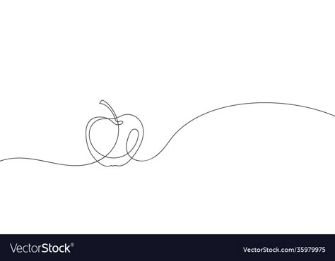 Loose Sketches, Again Tattoo, Apple Tattoo, Linear Illustration, One Line Tattoo, Nyc Tattoo, Apple Vector, Drawing Black And White, Black And White Vector