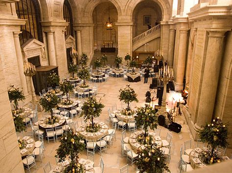 elegant wedding venues | Best places to hold your Wedding in New York City ... Wedding Venues New York, Nyc Public Library, New York Flower, New York Wedding Venues, Elegant Wedding Venues, Library Wedding, Wedding Spot, Wedding Reception Venues, The Plaza