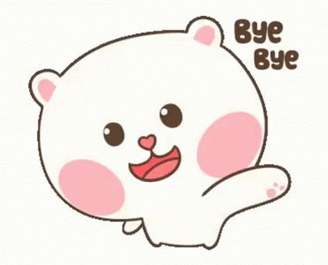 So Cute Bye Bye GIF - SoCute ByeBye Farewell - Discover & Share GIFs Anime Cat Gif, Bye Images, Cute Pink Anime, Bye Gif, Puffy Face, Bear Gif, Pink Anime, Chibi Cat, Cute Bunny Cartoon