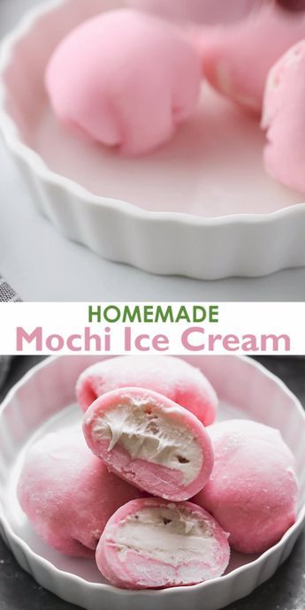 Diy Mochi, Homemade Mochi, Hemgjord Glass, Sommer Mad, Mochi Ice, Resepi Biskut, Resipi Kek, Mochi Ice Cream, Berbuka Puasa