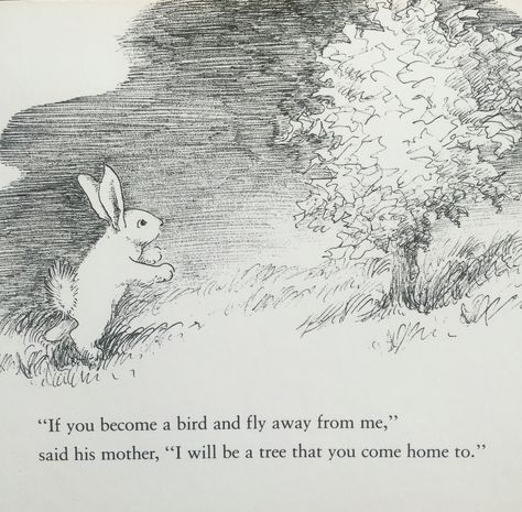 "Tree that you come home to" Runaway Bunny nursery art Poppy Litchfield, Runaway Bunny, Bunny Nursery Art, Bunny Nursery, Come Home, Pretty Words, Love Letters, Nursery Art, Beautiful Words