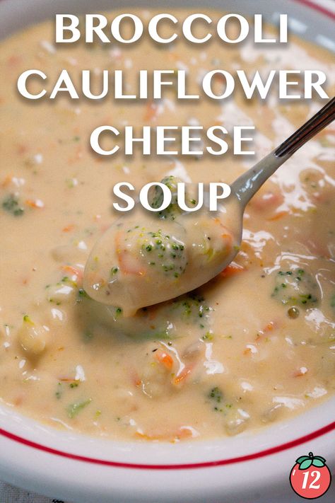 Broccoli Cauliflower Cheese Soup | 12 Tomatoes 12 Tomatoes Broccoli Cauliflower Soup, 12 Tomatoes Recipes Broccoli Cauliflower Cheese Soup, Broccoli Cauliflower Cheese Soup 12 Tomatoes, Cheesy Broccoli Cauliflower Soup, Broccoli Cauliflower Cheese Soup, Broccoli And Cauliflower Soup, Broccoli Cauliflower Cheese, Cauliflower Cheese Soup, Broccoli Cauliflower Soup