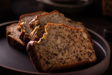 Chef Marion Cunningham's Famous Kona Inn Dark Banana Bread Recipe: This Banana Bread Has James Beard Roots #30secondmom Bread Muffins, James Beard, Banana Bread Recipe, Bread Recipe, Banana Bread, Muffins, Chef, Bread