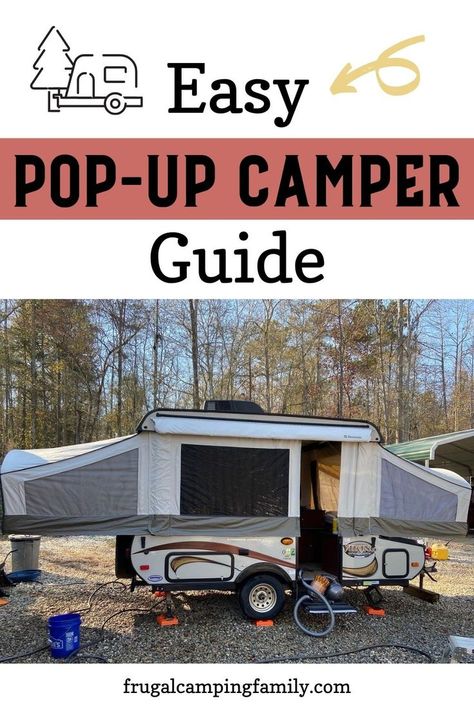 Use this pop-up camper guide to get started camping soon or for tips to help you with your own camper. Pop-Up Camping | Pop Up Camper Hacks | Camping | Camping Guide | Pop Up Camper Ideas Best Pop Up Campers, Pop Up Campers, Pop Up Camping, Kids Camping Gear, Rv Travel Destinations, Camping Essentials List, Jack Fruit, Pop Up Trailer, Camping Family