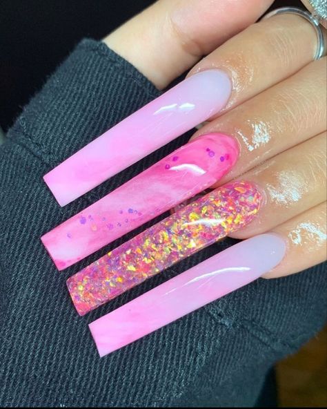 Professional Acrylic Nail Kit, Cute Nail Ideas, Tapered Square Nails, Acrylic Nail Shapes, Long Acrylic Nail Designs, Tapered Square, Drip Nails, Winter Nails Acrylic, Acrylic Nail Kit