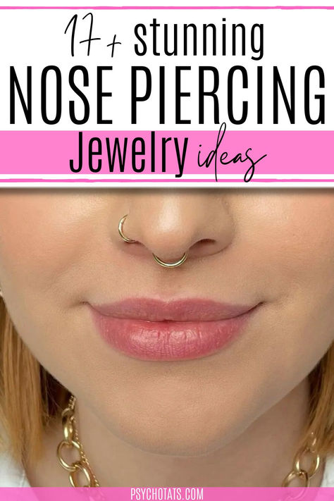 Nose Piercing Jewelry Multiple Nose Piercing Ideas, Nose Piercing Both Sides, Nose Pierced Both Sides, Both Nostrils Pierced, Multiple Nose Piercings, Nasal Piercing, Nose Piercing Inspo, Double Nose Piercing Same Side, Nose Piercing Ideas