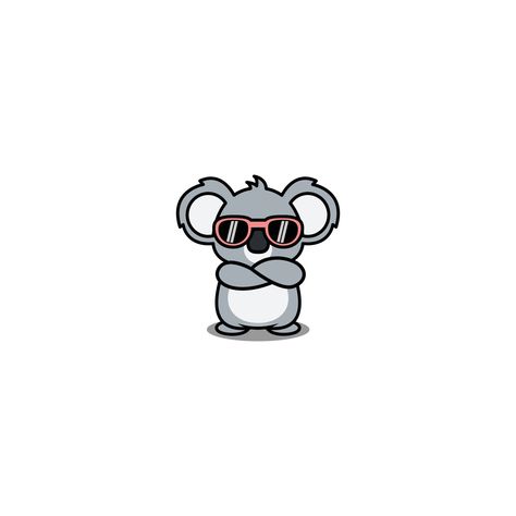 Download the Cute koala with sunglasses crossing arms cartoon, vector illustration 2082536 royalty-free Vector from Vecteezy for your project and explore over a million other vectors, icons and clipart graphics! Crossing Arms, Koala Tattoo, Koala Illustration, Koala Drawing, Canvas Bag Design, Cute Koala, Cute Animal Drawings Kawaii, Funny Drawings, Kids Fabric