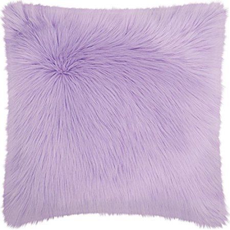 Lavender Throw Pillows, Cozy Throw Pillows, Lavender Pillows, Purple Rooms, Faux Fur Pillow, Fur Pillow, Faux Fur Throw Pillow, Purple Area Rugs, Fur Throw Pillows