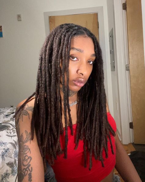 Same locs 🌟 Loc products linked in bio <3 #dreadlocks #locs4life #explorepage✨ #dreadstagram Long Loc Hairstyles, Loc Products, Locs Ideas, Ms Jackson, Black Hairstyle, Afro Braids, Loc Inspiration, Cute Dreads, Loc Hairstyles