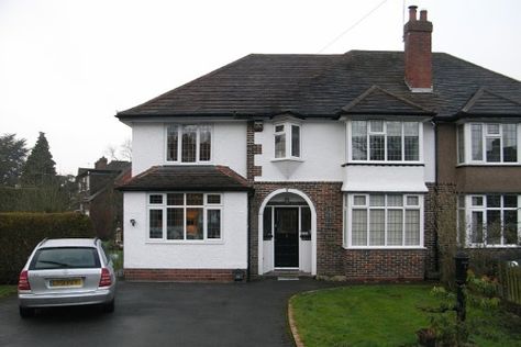 Double Storey Extensions | Design, Planning & Regs | York 1930s House Extension, 1930s House Exterior, Mc House, Big Houses Interior, Conservatory Extension, Rendered Houses, England House, Houses Uk, Single Storey Extension