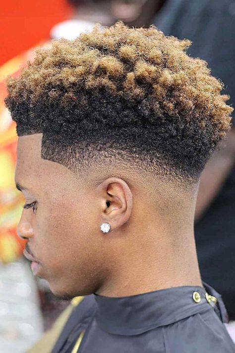 Latest Black Boys Haircuts And Hairstyles ★ Temple Fade for Black Boys Hair Joshua Hair, Low Fade Curly Hair, Afro Hair Fade, Black Man Haircut Fade, Male Haircuts, Hair Designs For Men, Afro Fade, Black Boys Haircuts, Afro Hairstyles Men