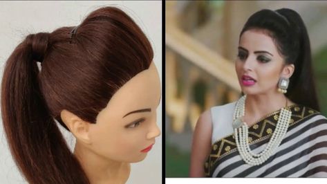 LETT HØY PONYTAIL MED FRONT PUFF HÅRSTIL FOR JENTER \\ SLIK GJØR DU HI ... Hi Ponytail, Easy High Ponytail, Front Puff Hairstyles, Puff Hairstyle, Hairstyles For Gowns, Cute Toddler Hairstyles, Pony Hairstyles, High Ponytail Hairstyles, Today's Society