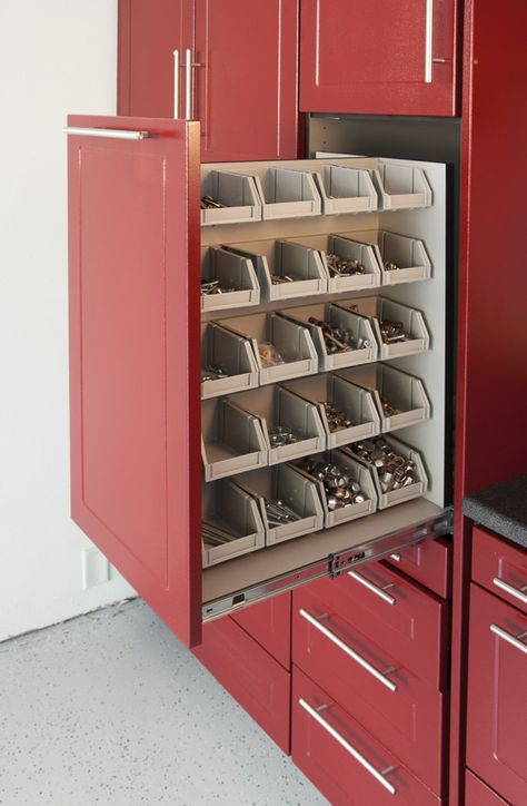 Small Garage Organization, Garage Racking, Shop Shelving, Garage Workshop Organization, Tool Storage Cabinets, Garage Storage Shelves, Small Garage, Diy Garage Shelves, Diy Garage Storage