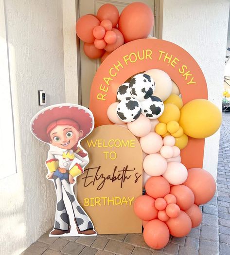 Jesse Toy Story, Toy Story Birthday Party Ideas, Woody Birthday, Toy Story Invitations, Toy Story Party Decorations, Jessie Toy Story, Toy Story Theme, Toy Story Cakes, 2nd Birthday Party Themes