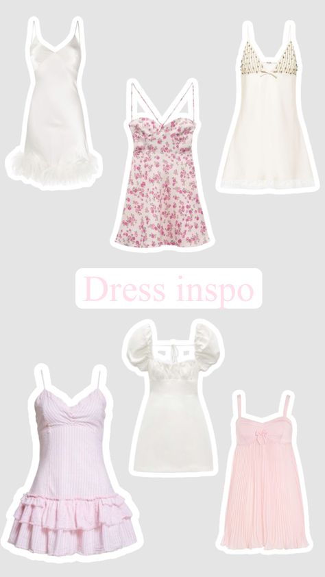 #outfitinspo #dress Dresses Shuffle, Dress Shuffles, Preppy Photos, Outfit Shuffles, Y2k Dress, Rory Gilmore, Grad Dresses, Light Academia, Outfit Summer