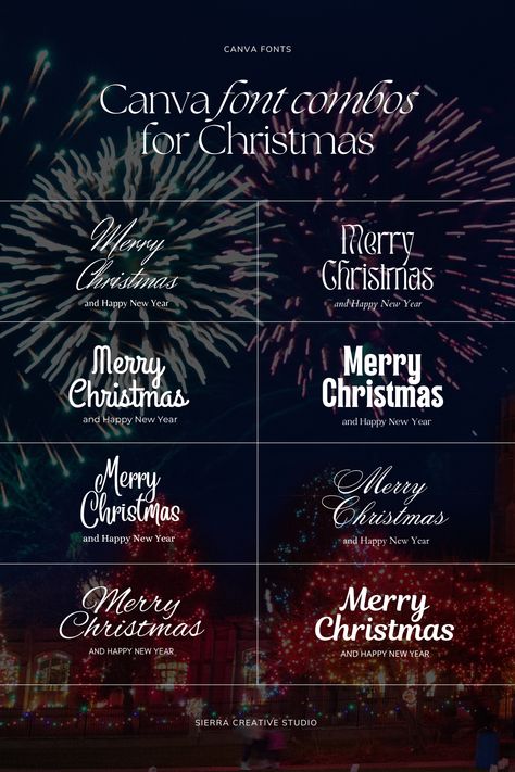 35 Christmas Font Pairing Ideas You Will Love in Canva | Christmas fonts, Font pairing, Font combos #Canva_Font_Combos #Font_Pairing_Ideas #Pairing_Ideas #Canva_Font Canva Font Combos, Font Pairing Ideas, Christmas Fonts Free, Pairing Ideas, Font Creator, Christmas Font, Canva Font, Holiday Fonts, Minimalist Font